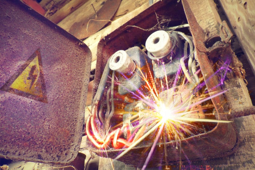 electricity and water