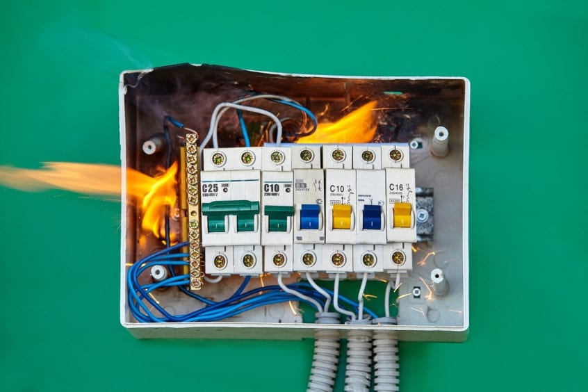 Electrical problems in the summer