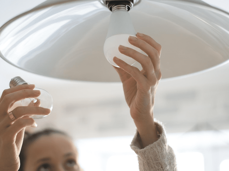using LED bulbs can help you save your home energy