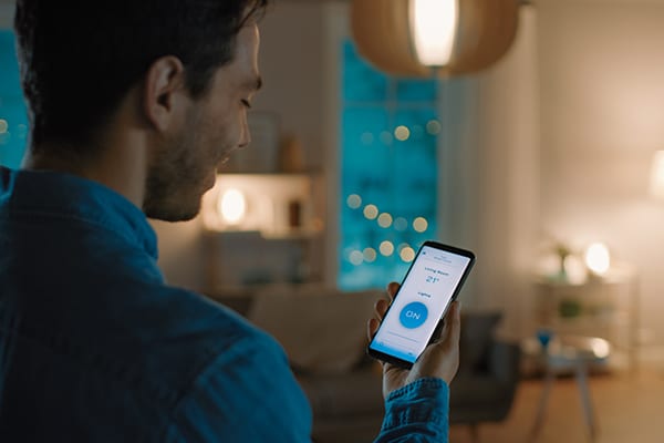 we helped you change all your house lighting into smart lighting which save electricity bill and energy for you 