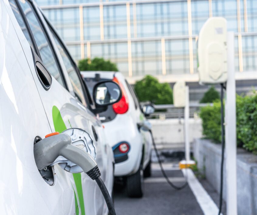 Image of EV charging station