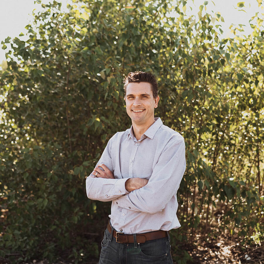 Tim Bontkes smiling into the camera