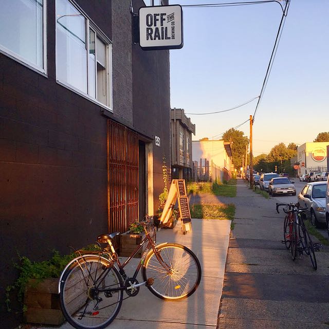 adanac bike path brews cruise